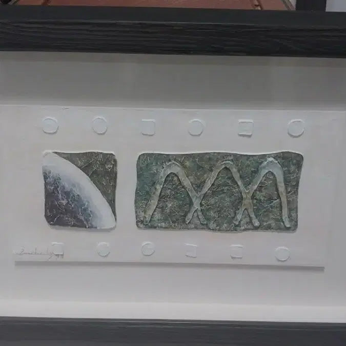 [BUNJANG] Abstract Painting Framed Interior Wall Art / 액자형 추상화 그림 인테리어