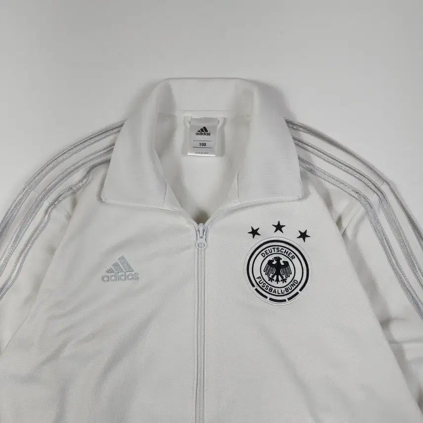 [BUNJANG] Adidas Germany White Silver Track Top [100] / 아디다스 독일 화이트 실버 트랙탑 [100]