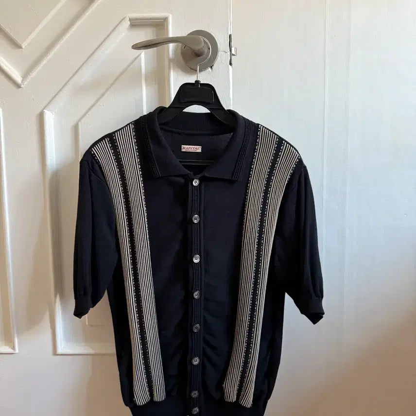 [BUNJANG] Capital Aloha Polo Knit Short-Sleeve Shirt / 캐피탈 반팔 니트 치 셔츠 14G 알로하 폴로