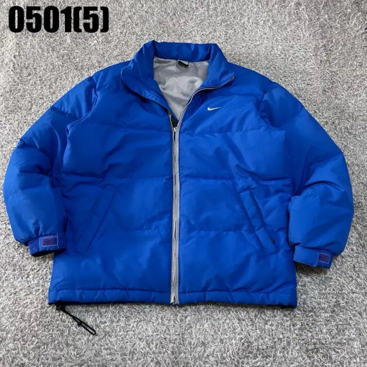 [BUNJANG] Nike Blue Padded Jumper / 나이키 블루 패딩 점퍼