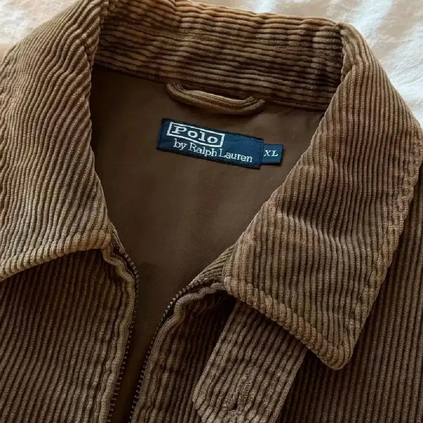 [BUNJANG] Polo Ralph Lauren Corduroy Jacket Brown XL / 폴로 랄프로렌 코듀로이 브라운 자켓 XL