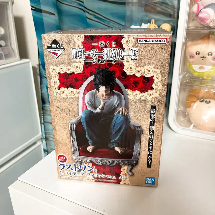 [BUNJANG] Death Note Last One Prize L Figure &amp; Ichiban Kuji C Prize Acrylic Stand Set / 오늘까지급쳐)데스노트 라스트원 L(엘) 피규어 &amp; C상 아크릴 2종