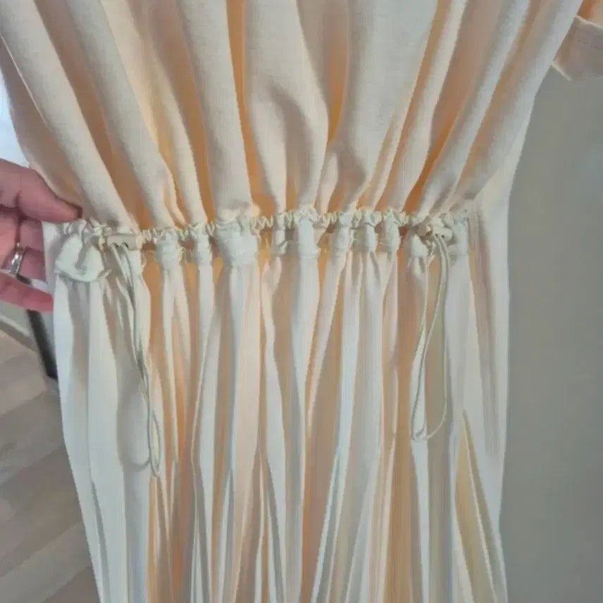 [BUNJANG] System Ivory Long Dress / 한섬 시스템 원피스