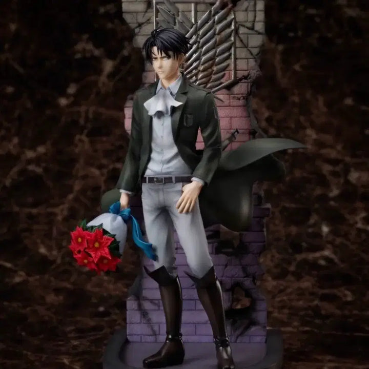 [BUNJANG] Attack on Titan Levi Birthday Figure (F:NEX) - Unsealed, Mint Condition / (미개봉 새상품 최저가) 진격의 거인 F : NEX 리바이 생일 피규어