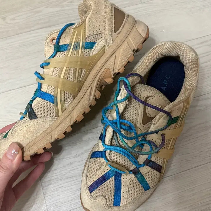 [BUNJANG] ASICS APC Gel-Sonoma 15-50 Beige Sneakers / 아식스 APC 젤 소노마 15-50 베이지 스니커즈