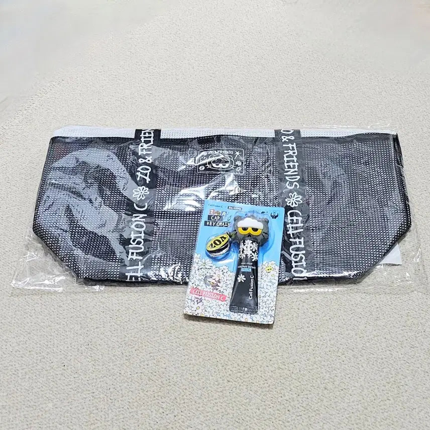 [BUNJANG] Joan Friends Beach Bag + Keyring / 조앤프렌즈 비치백 + 키링