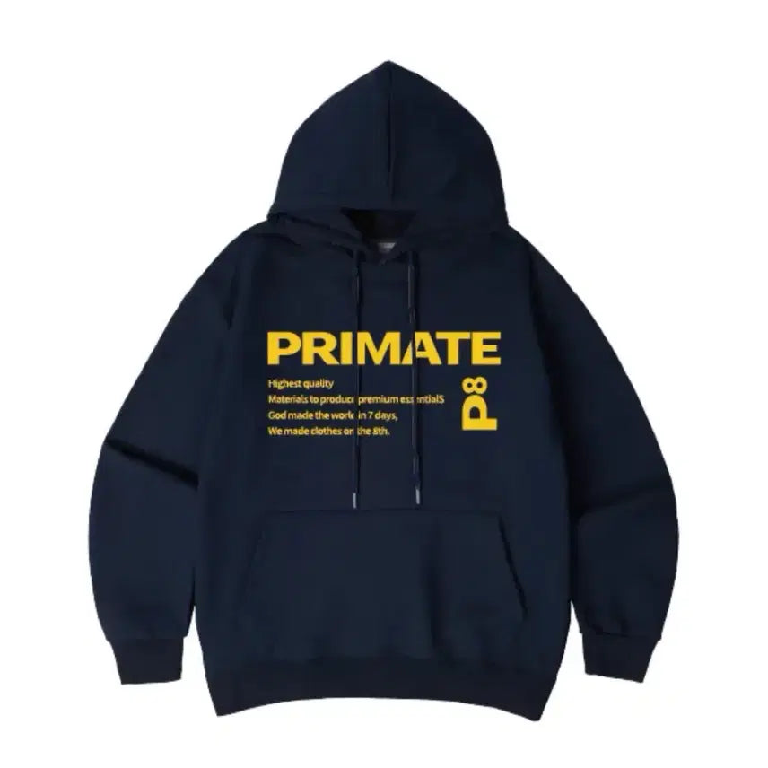 [BUNJANG] Prime Eight Hoodie Navy / 프라임에이트 후드티