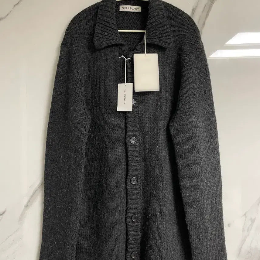 [BUNJANG] Our Legacy Big Cardigan Black Size 48 / 아워레가시 빅 가디건 블랙 48사이즈