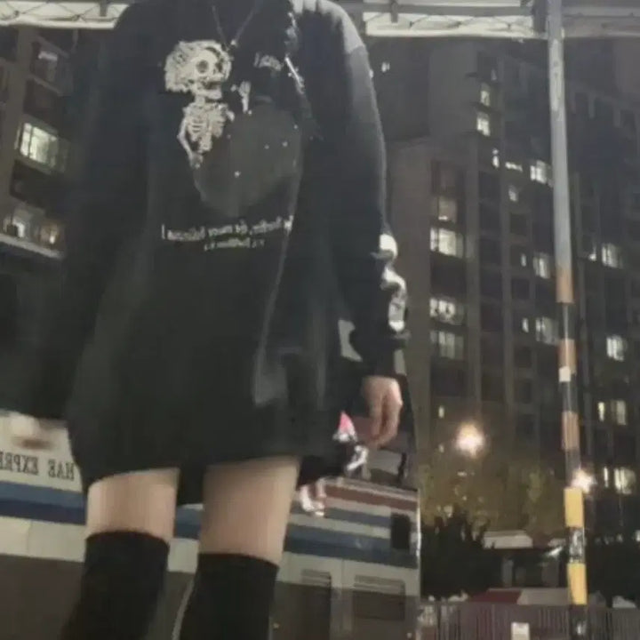 [BUNJANG] Dimmorie Collaboration Sweatshirt / 지뢰계 딤모아르 dimmorie 콜라보 맨투맨 판매