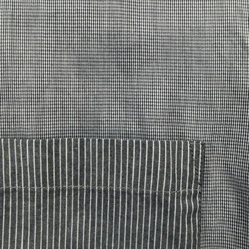 [BUNJANG] Solid Homme Wooyoungmi Grey Check Shirt / 솔리드옴므 우영미셔츠 95 그레이 잔체크