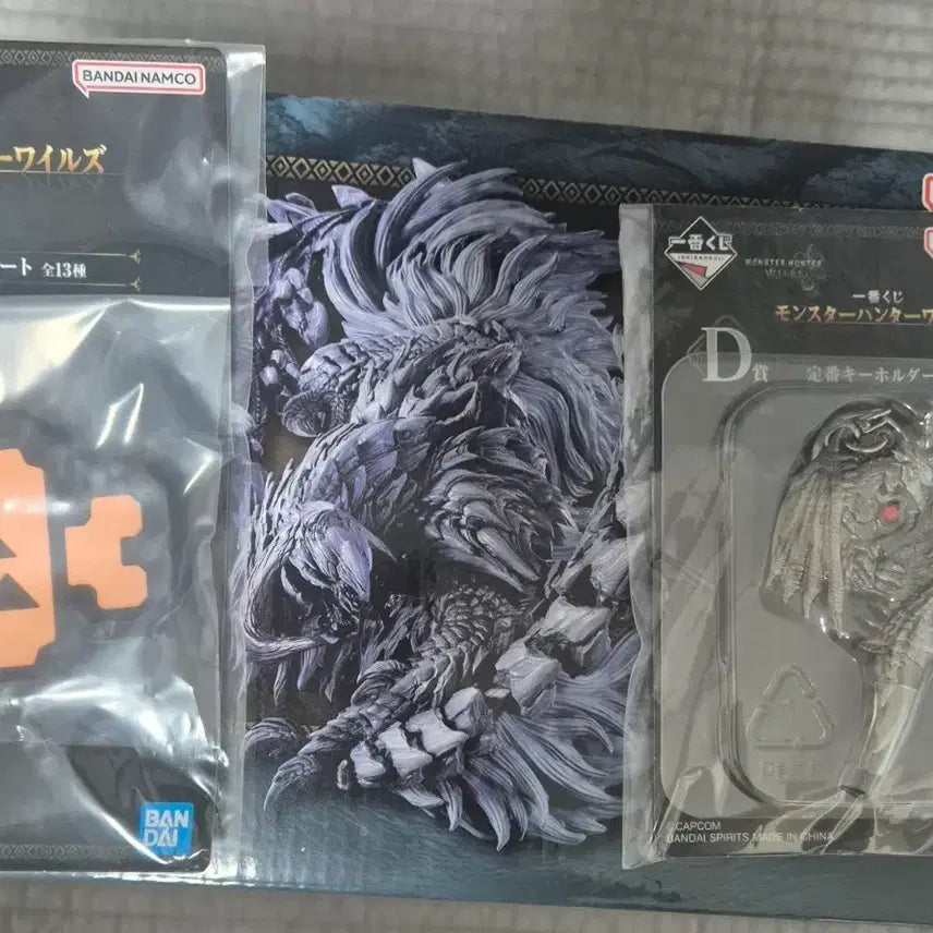 [BUNJANG] Monster Hunter Wilds Ichiban Kuji Figure Set (A, D, H) / 몬스터헌터 와일즈 제일복권 A상 D상미개봉