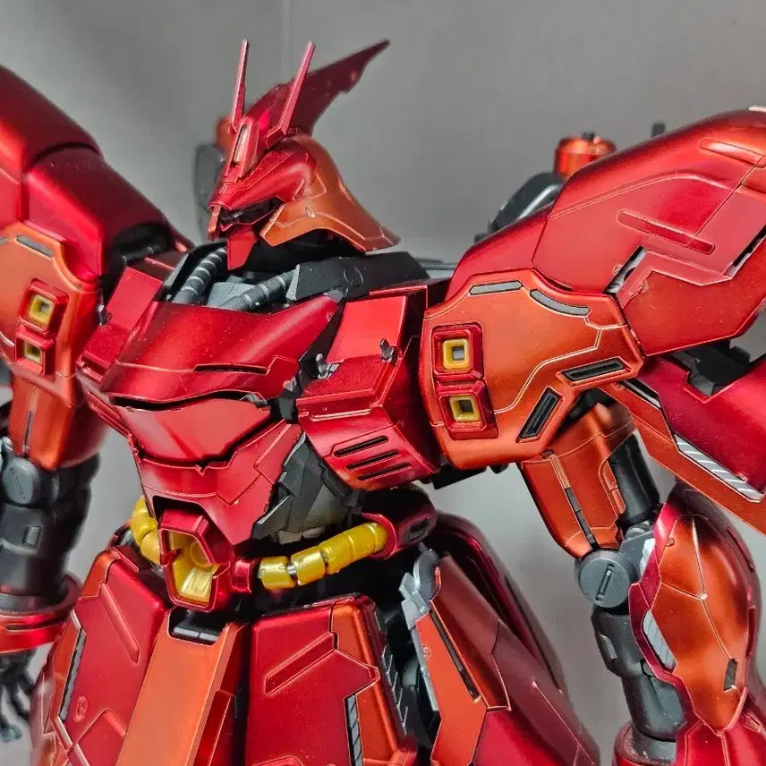 [BUNJANG] Master Grade Sazabi Ver. Ka Special Coating Model Kit (Assembled, Damaged) / 건담 mg 사자비 버전 카토키 스페셜 코팅 가조립 상태 나쁨