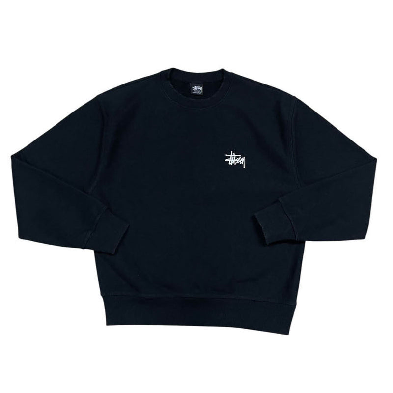 [BUNJANG] Stussy Solo Logo Big Logo Back Logo Sweatshirt Black / [L] 스투시 솔로 로고 빅로고 백로고 맨투맨 스웻셔츠 블랙 검정 정품