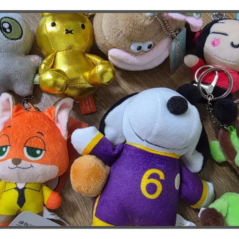 [BUNJANG] 14 Types of Keyring Dolls / 키링 인형 14종