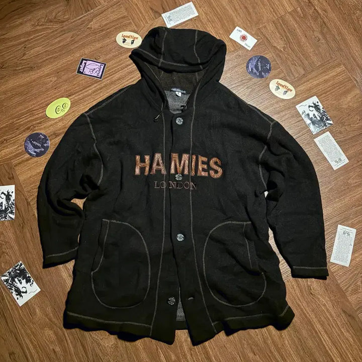 [BUNJANG] Hamies London Wool Hood Jacket / 90s Hamies london wool hood jacket