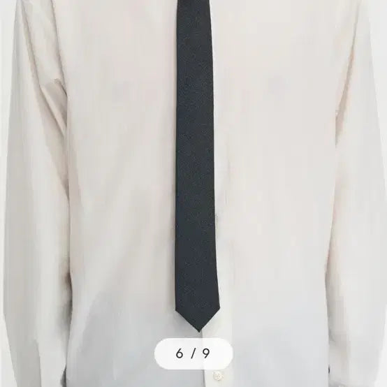 [BUNJANG] Bellier Melange Grey Suit Tie / [새상품] 벨리에 수트 타이