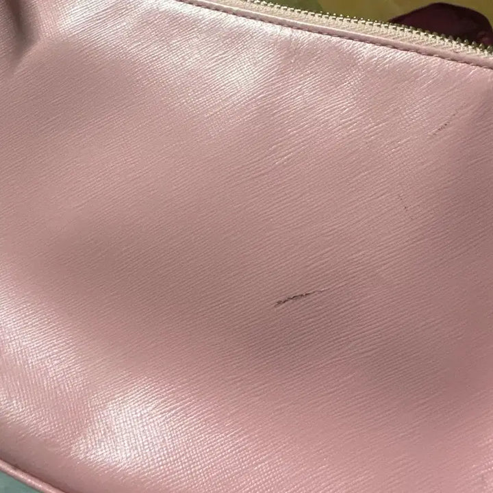 [BUNJANG] Metrociti Pink Leather Crossbody Bag / 메트로시티 핑크컬러