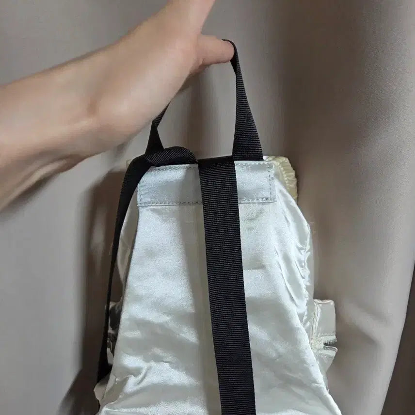 [BUNJANG] Satin Mini Backpack / 새틴 미니백팩