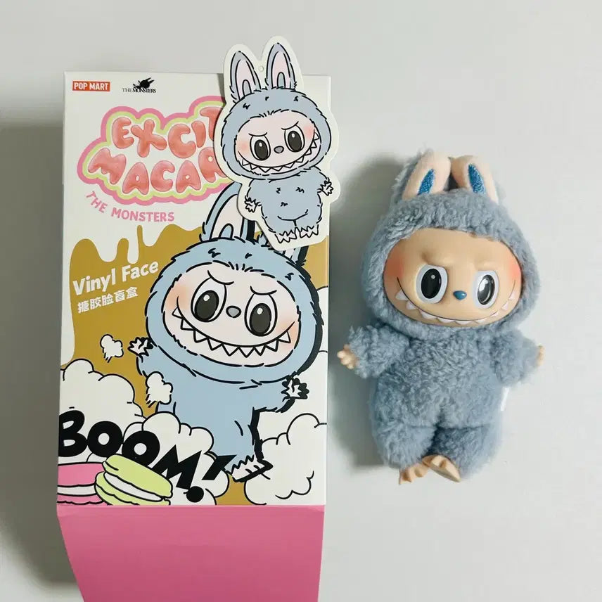 [BUNJANG] Labubu Tasty Macarons Series Sea Salt Coconut Figure / 라부부 마카롱 시리즈 소금 코코넛 [정품/원가이하]