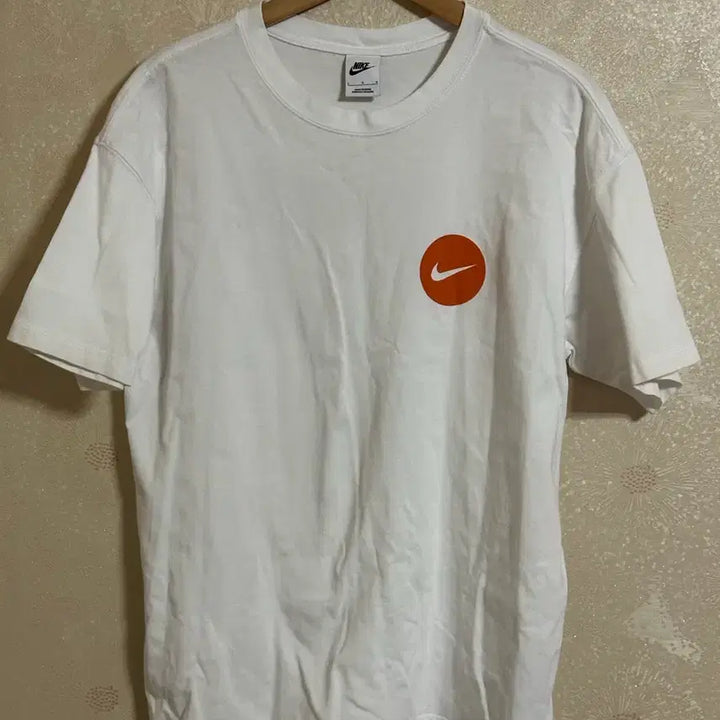 [BUNJANG] Nike Swoosh Short Sleeve T-Shirt White / 나이키 스우시 반팔 티셔츠 화이트