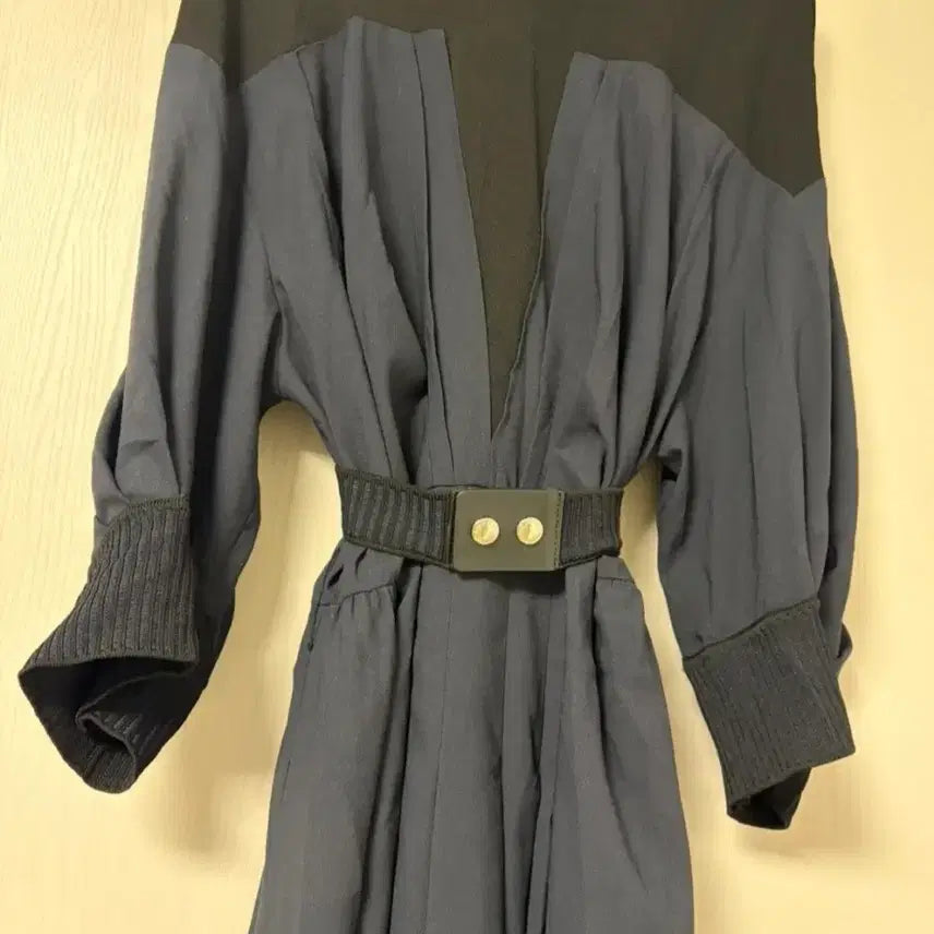 [BUNJANG] System Long Dress with Belt / 한섬 시스템 원피스