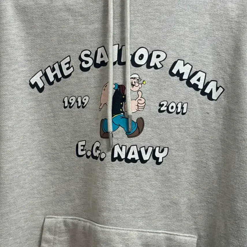 [BUNJANG] Espionage Sailor Man Hoodie S / 에스피오나지 세일러맨 후드티 S