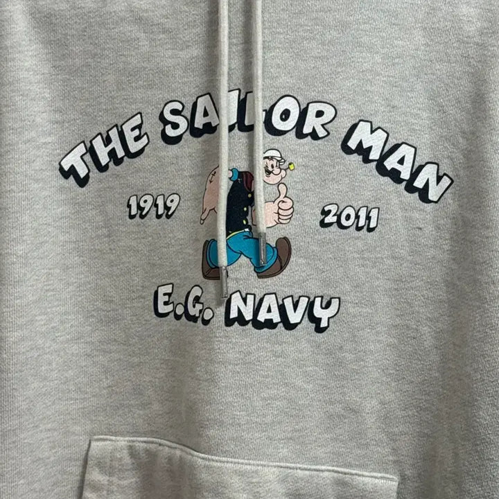 [BUNJANG] Espionage Sailor Man Hoodie S / 에스피오나지 세일러맨 후드티 S