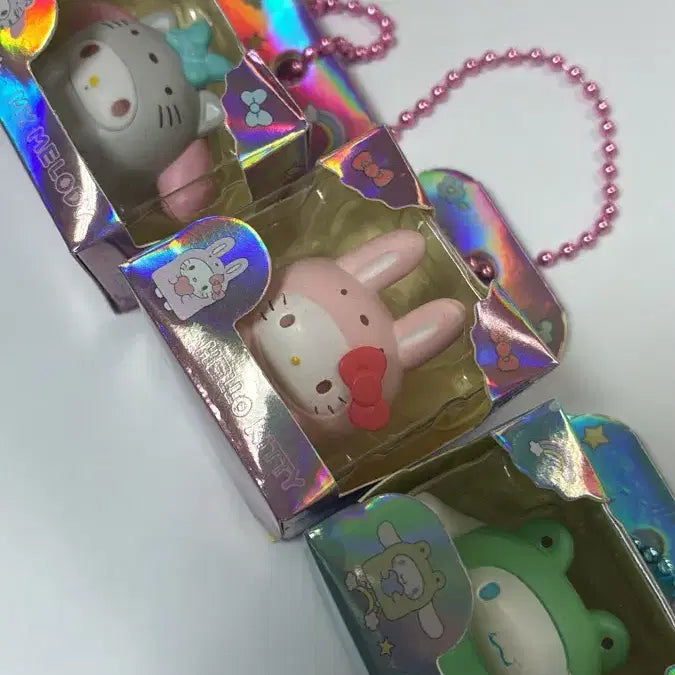 [BUNJANG] Sanrio Rice Grain Keychain Bundle Set / 산리오 쌀알 키링 일괄