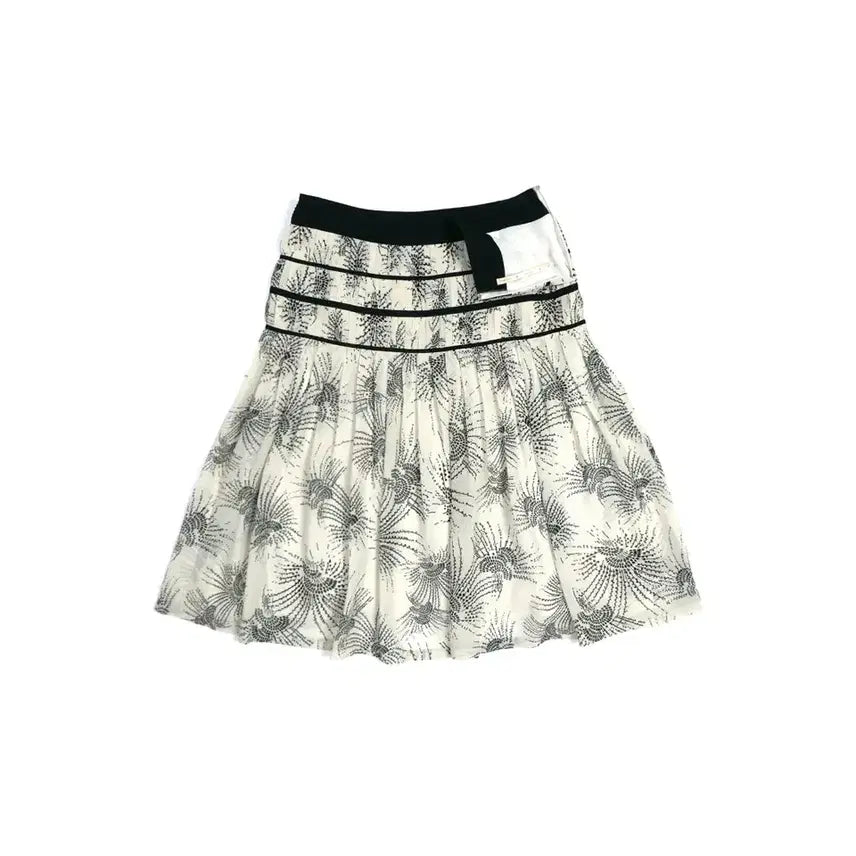 [BUNJANG] Trussardi Pleated Skirt Black Combination Detail / Trussardi pleated skirt