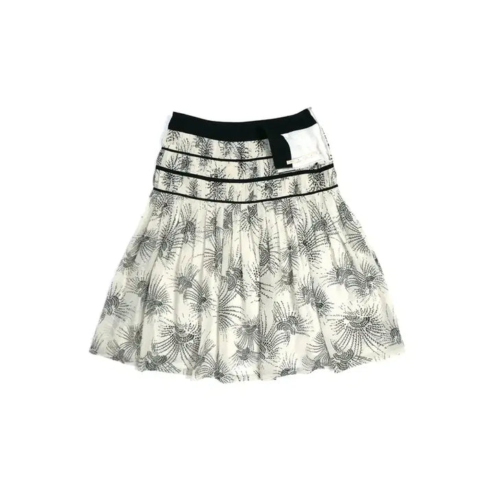 [BUNJANG] Trussardi Pleated Skirt Black Combination Detail / Trussardi pleated skirt