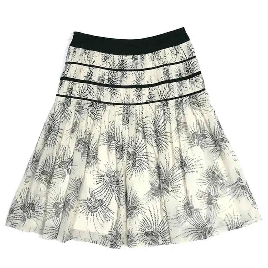 [BUNJANG] Trussardi Pleated Skirt Black Combination Detail / Trussardi pleated skirt
