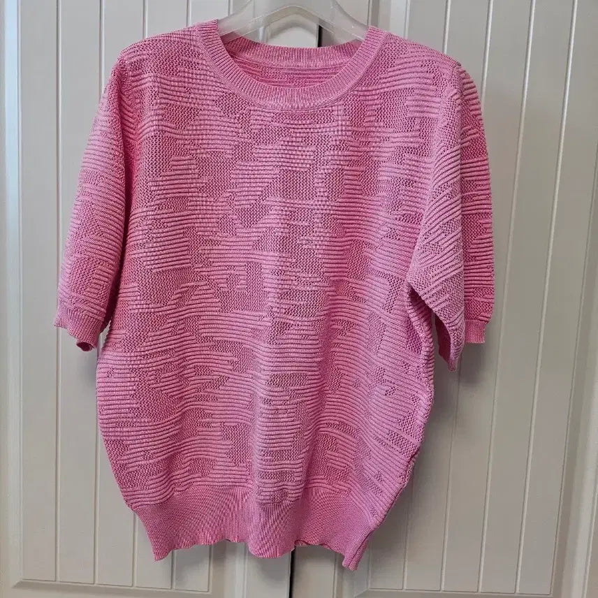 [BUNJANG] Fleamingo Pink Knit / [미착용]플리밍고 핑크니트