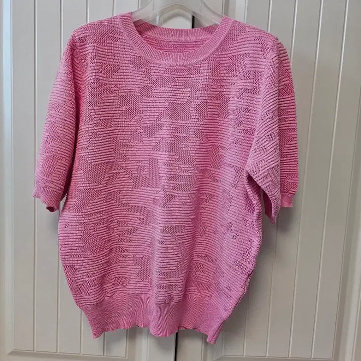 [BUNJANG] Fleamingo Pink Knit / [미착용]플리밍고 핑크니트