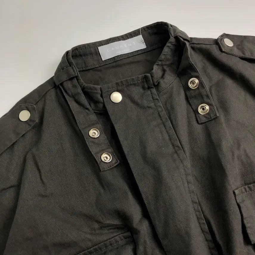 [BUNJANG] Saint Laurent Cropped Field Jacket / LAURENT 야상 크롭 자켓