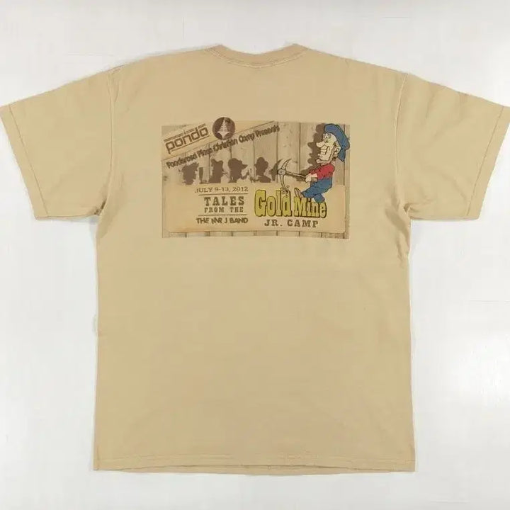 [BUNJANG] Fondo Gold Mine Vintage T-Shirt Large / 폰도 골드마인 반팔 티셔츠 L