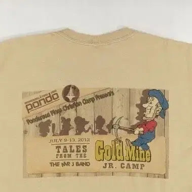 [BUNJANG] Fondo Gold Mine Vintage T-Shirt Large / 폰도 골드마인 반팔 티셔츠 L