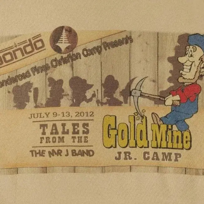 [BUNJANG] Fondo Gold Mine Vintage T-Shirt Large / 폰도 골드마인 반팔 티셔츠 L