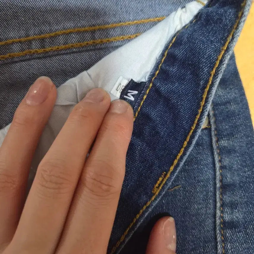 [BUNJANG] Denim Hot Pants (Size M) / 새제품)청반바지 데님 핫팬츠 m사이즈