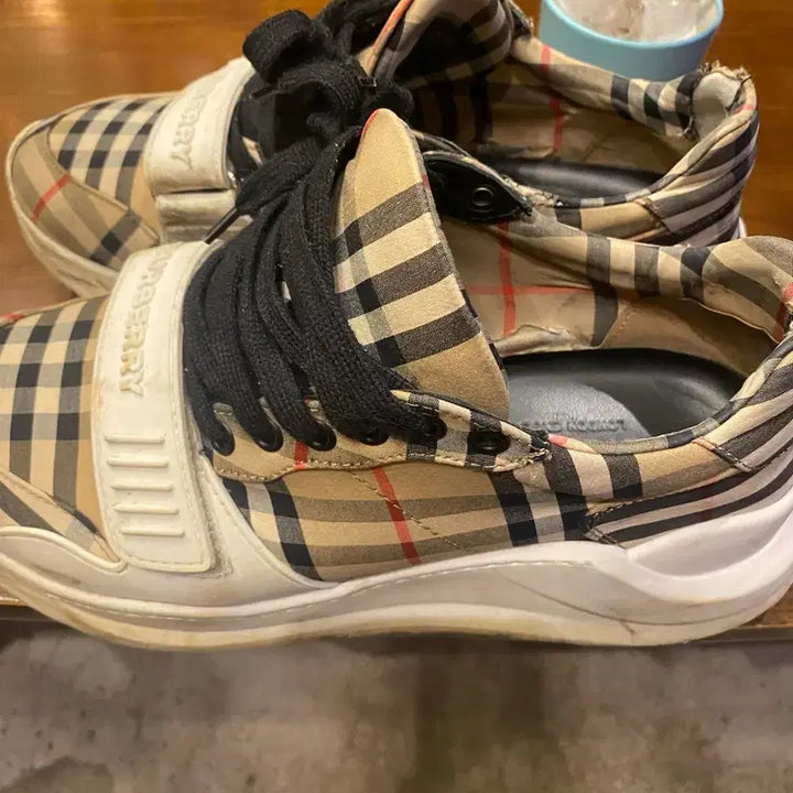 [BUNJANG] Burberry Check Sneakers / 버버리 체크 스니커즈 운동화 가격제안