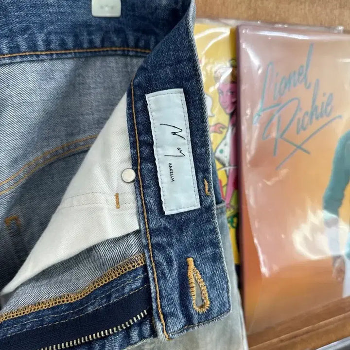 [BUNJANG] Anselm Aging Selvage Tapered Pants / 안셀름 에이징 셀비지 테이퍼드 팬츠