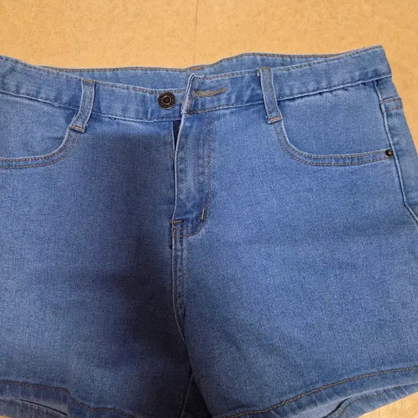 [BUNJANG] Denim Hot Pants / 새제품)청반바지 연청 핫팬츠