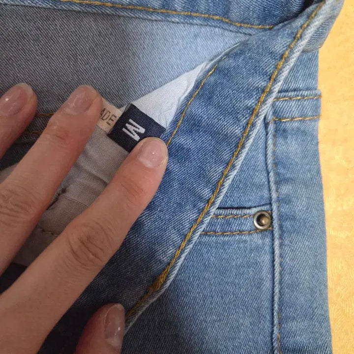 [BUNJANG] Denim Hot Pants / 새제품)청반바지 연청 핫팬츠