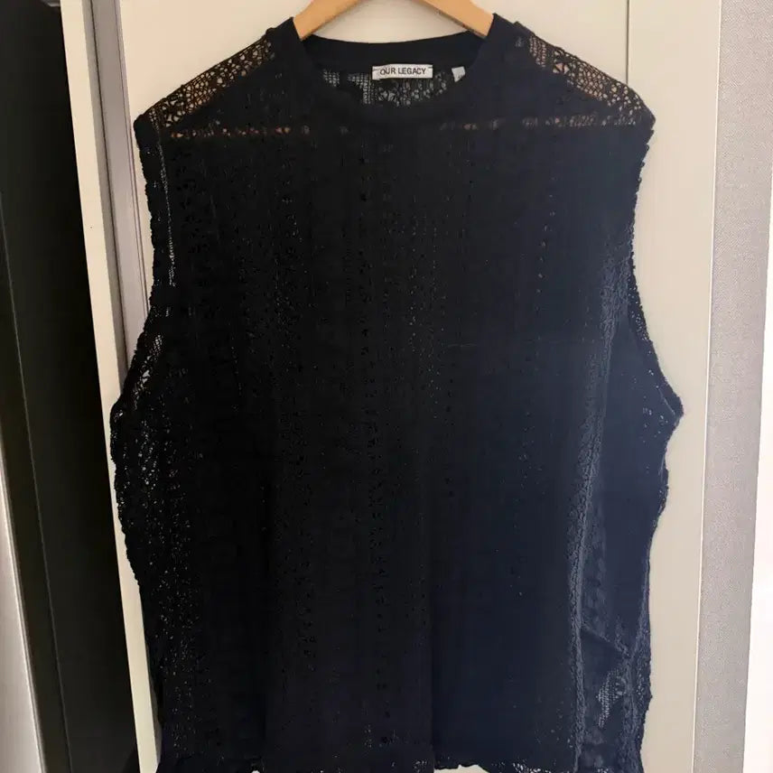 [BUNJANG] Our Legacy Crochet Sleeveless Top / 아워레가시 크로쉐 슬리브리스