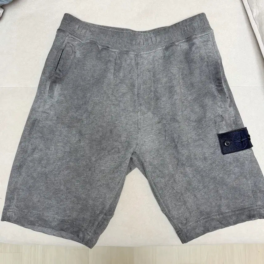 [BUNJANG] Stone Island Grey Shorts / 스톤아일랜드 그레이 반바지