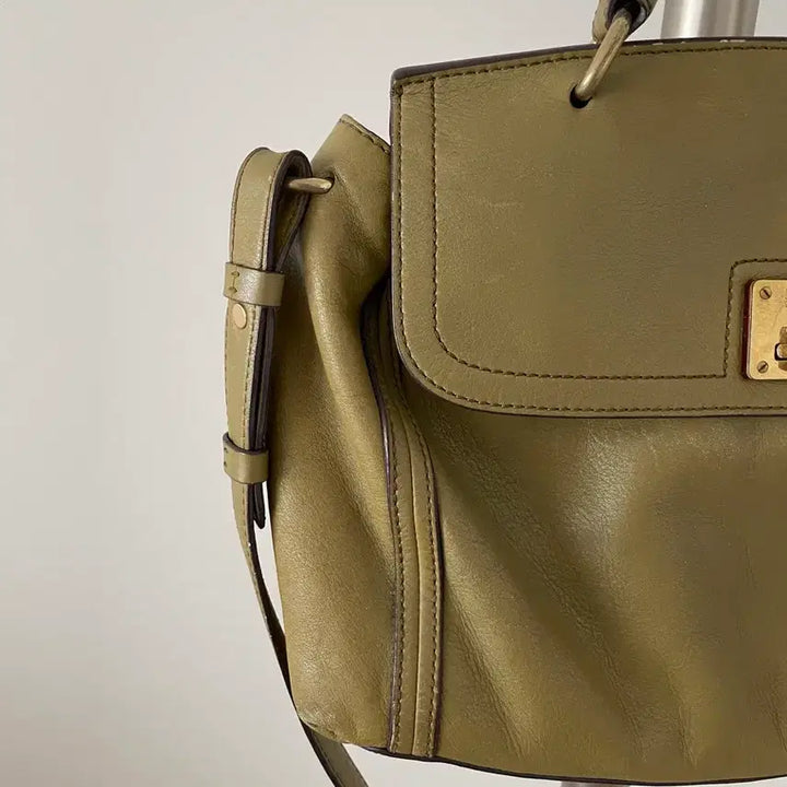 [BUNJANG] MCM Leather Tote Crossbody Bag / 엠씨엠(MCM) 레더 토트 크로스백