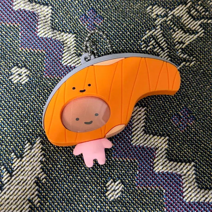 [BUNJANG] Sanrio Kirimichan Face Badge Keychain / 산리오 키리미짱 키링 벳지