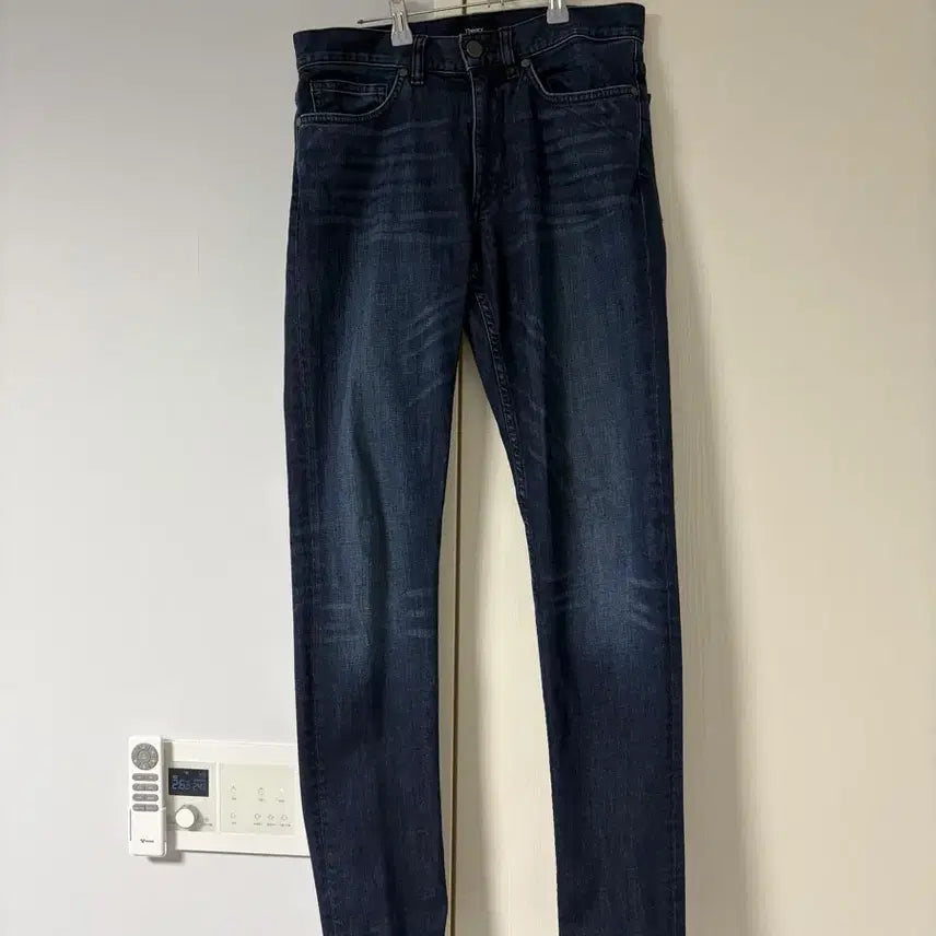 [BUNJANG] Theory Dark Wash Slim Straight Denim Jeans - Size 28 / 정품 띠어리 Theory 청바지 28 / 다크워시 데님 / 상태좋음