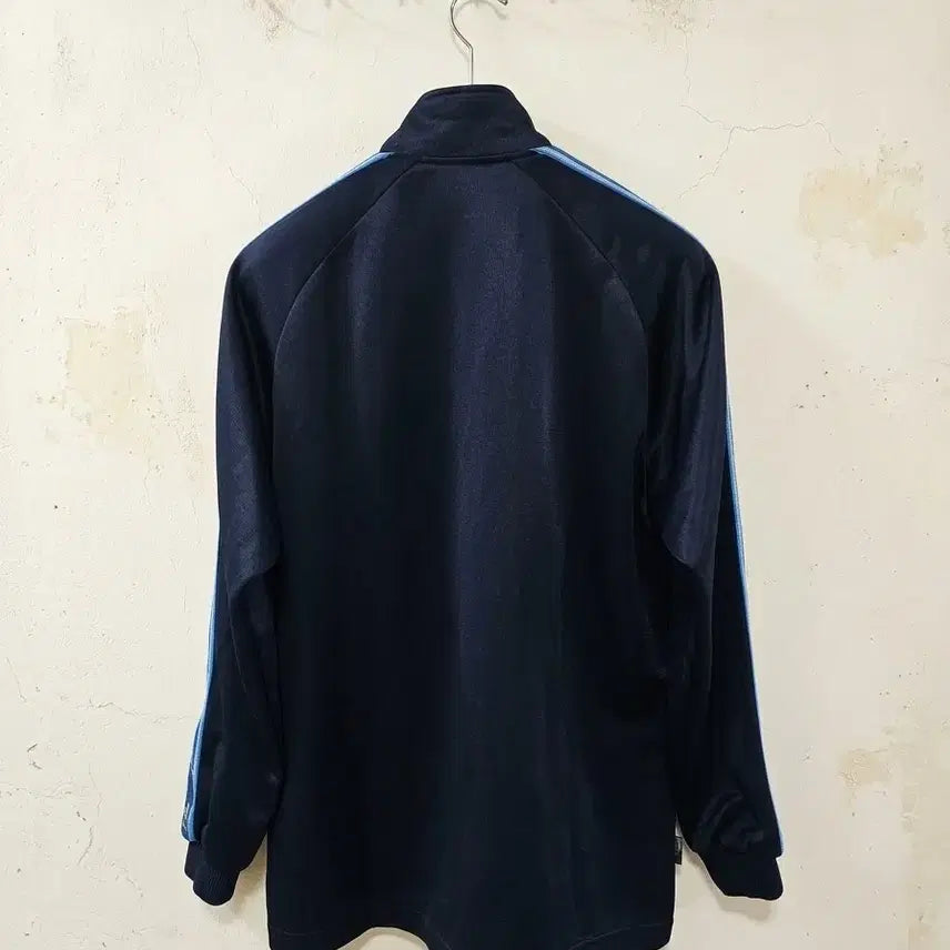 [BUNJANG] Adidas Japan Old Skool Track Top Navy Logo Tape L / 아디다스 Japan 네이비 올드스쿨 트랙탑 로고 테이프 L