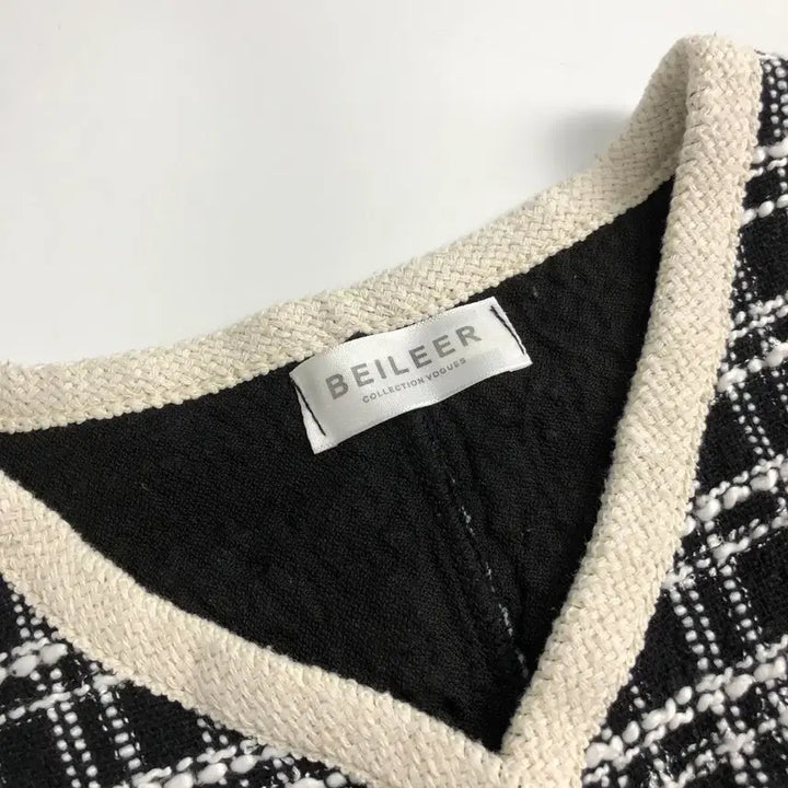 [BUNJANG] BEILEER Checkered Vest / BEILEER 체크 패턴 조끼 베스트