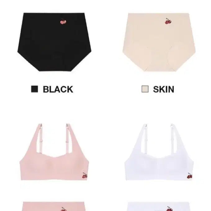 [BUNJANG] Kirsh Zero Fuse Wireless Free-Cut Jelly Bra Panty Underwear Set (Pink, Black) / 키르시 제로퓨즈 노와이어 프리컷 젤리 브라팬티 속옷세트 (핑크, 블랙)